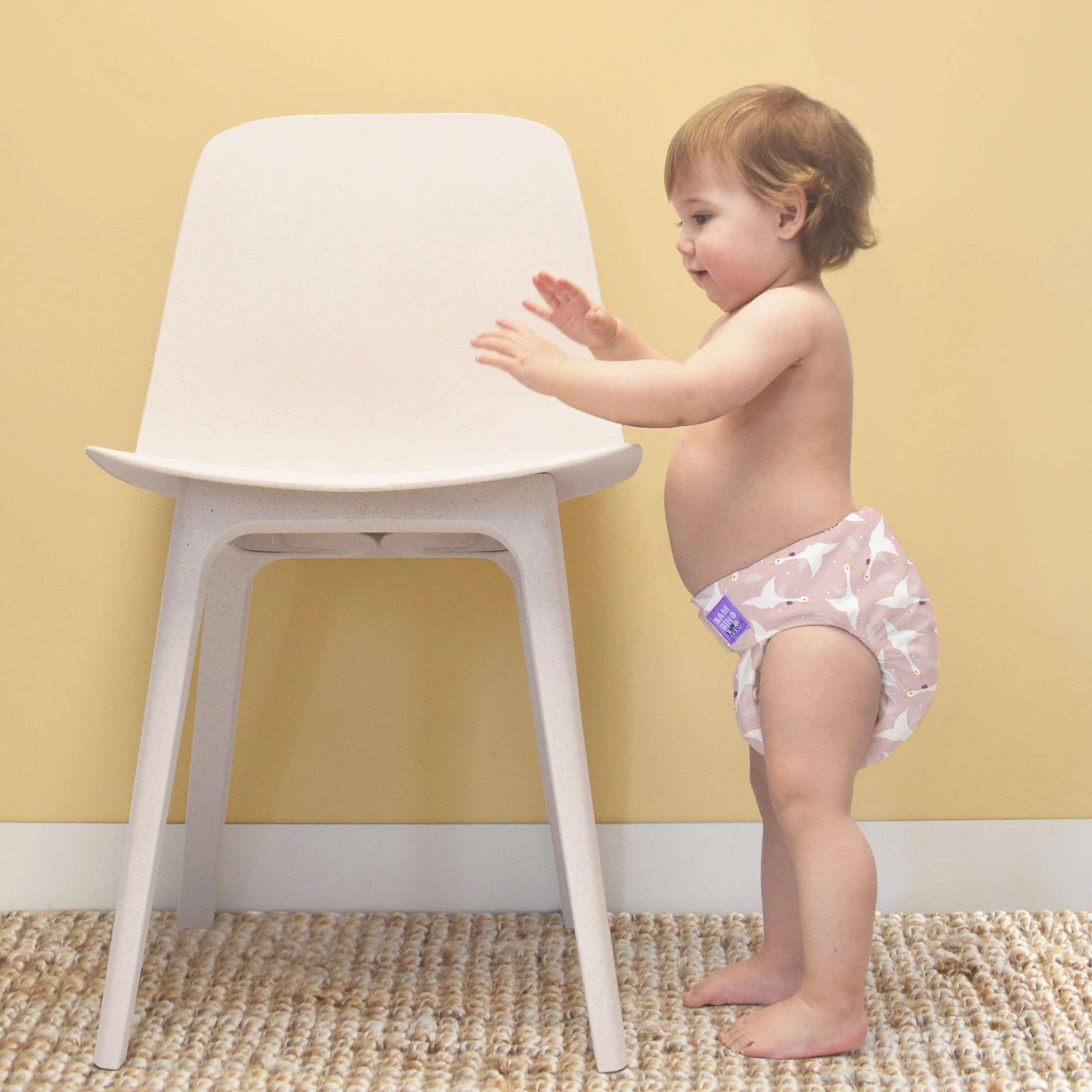 5 Pack Miosolo All-in-One Reusable Nappy in Bugs Life - Image 6