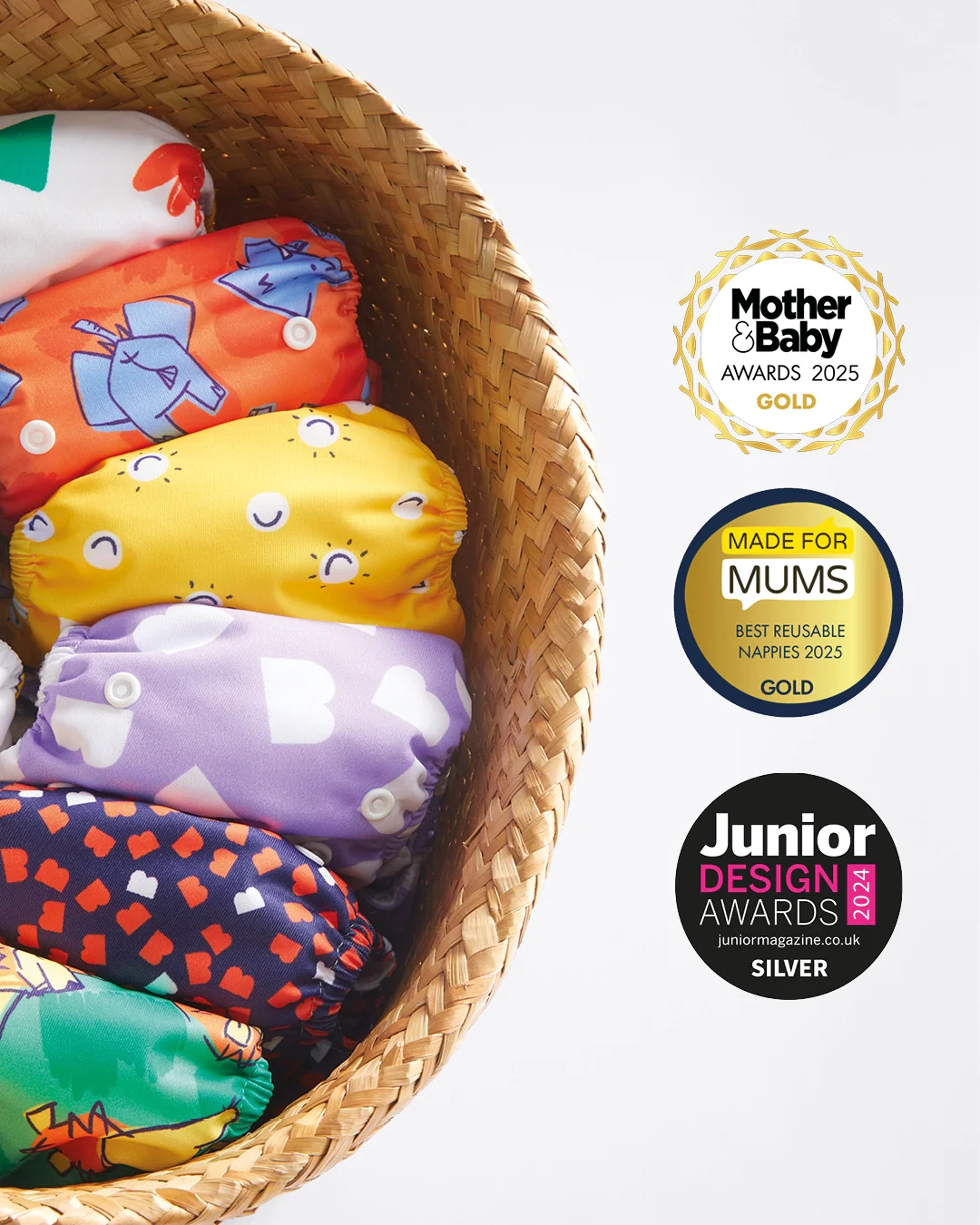 Just Nappies: 10 x Revolutionary Nappy Bundle in Brave - Image 7