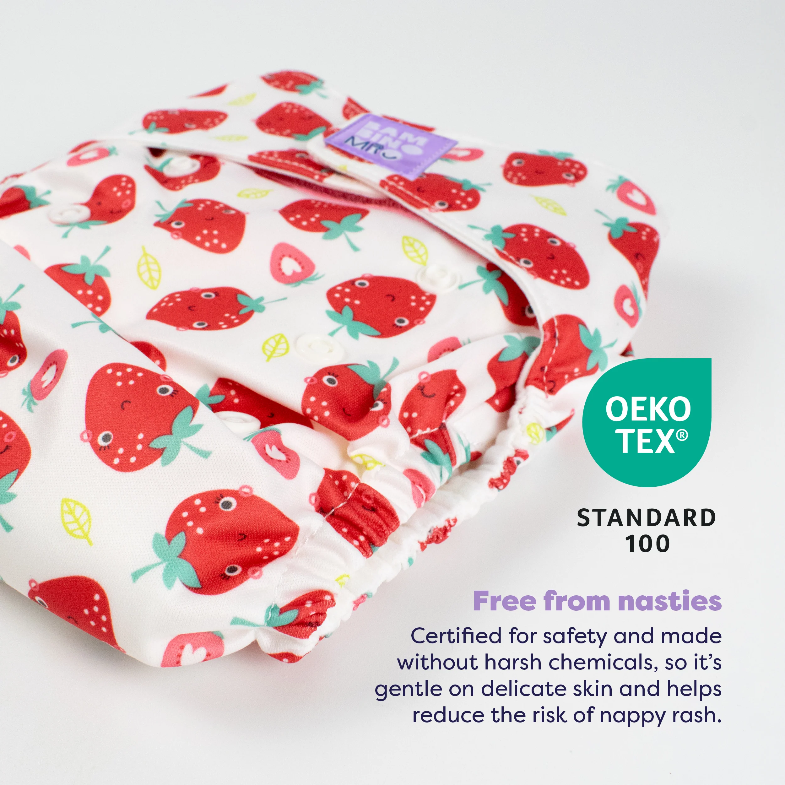 20 Pack Miosolo All-in-One Reusable Nappy in Bugs Life & Animals - Image 8