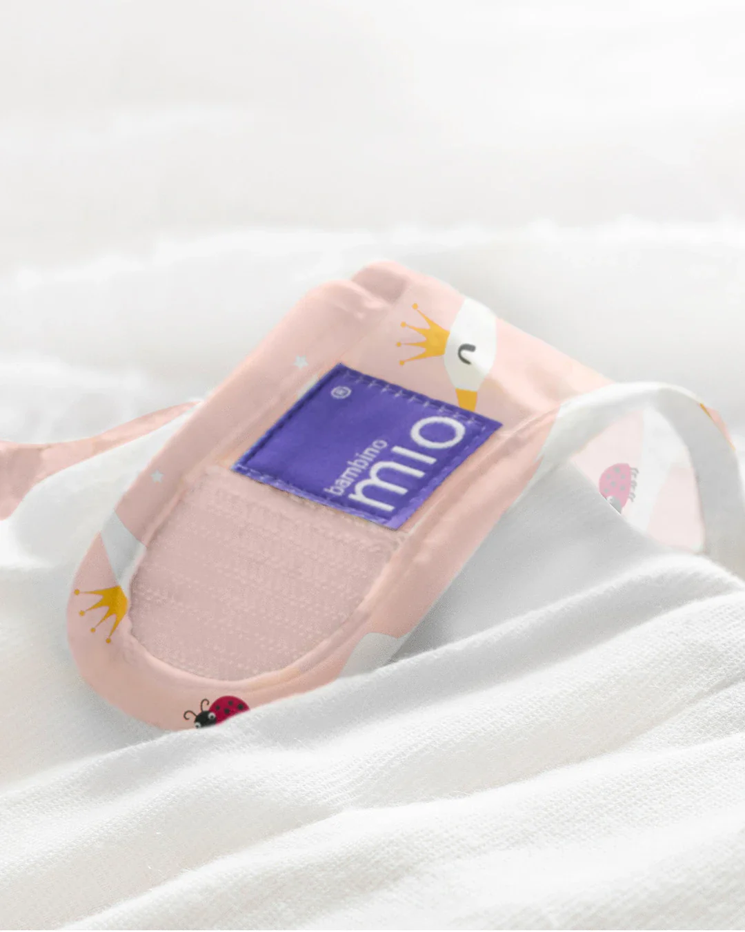 Miosolo All-In-One Reusable Nappy in Feather Flight - Image 4