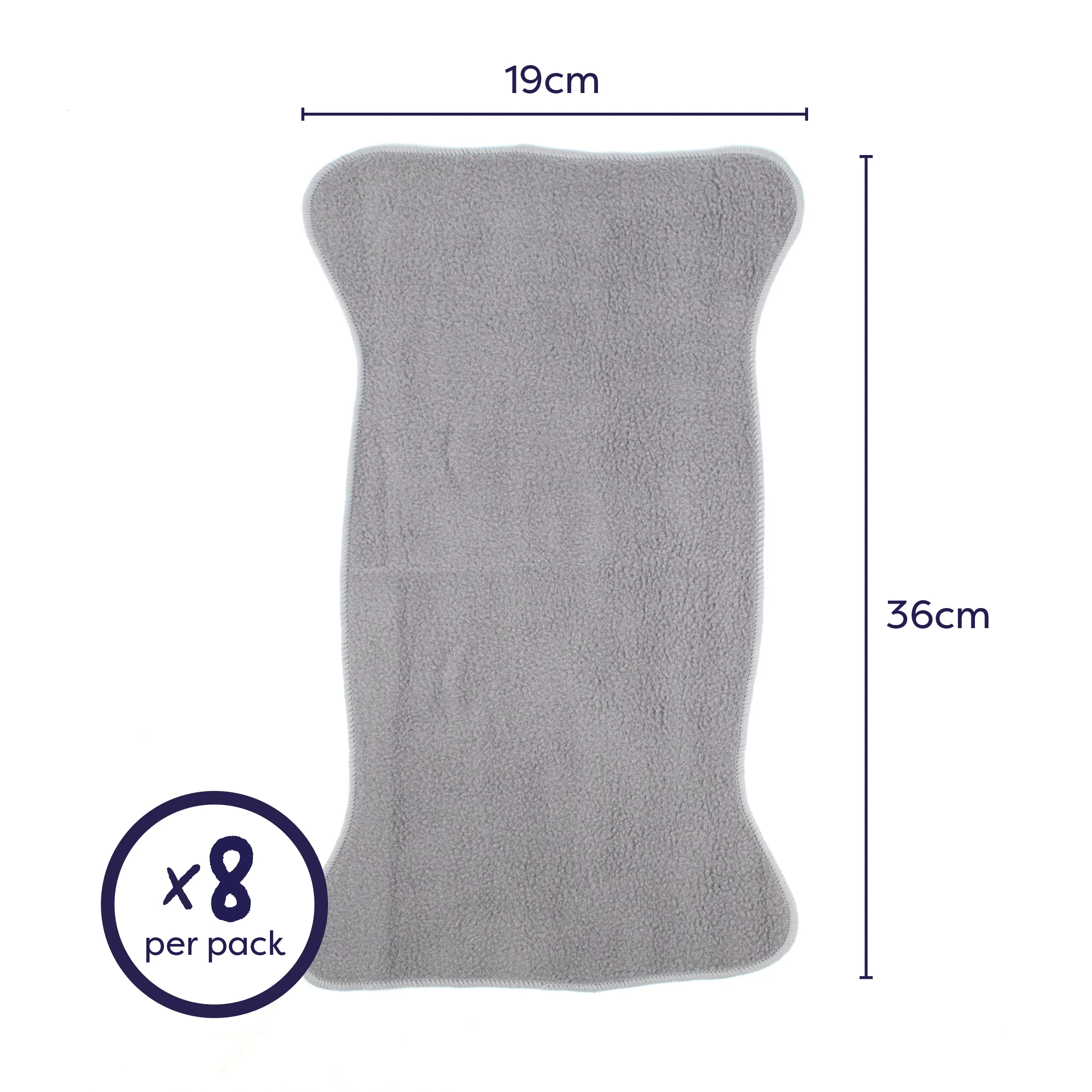 Reusable Nappy Liners - 8 pack - Image 6