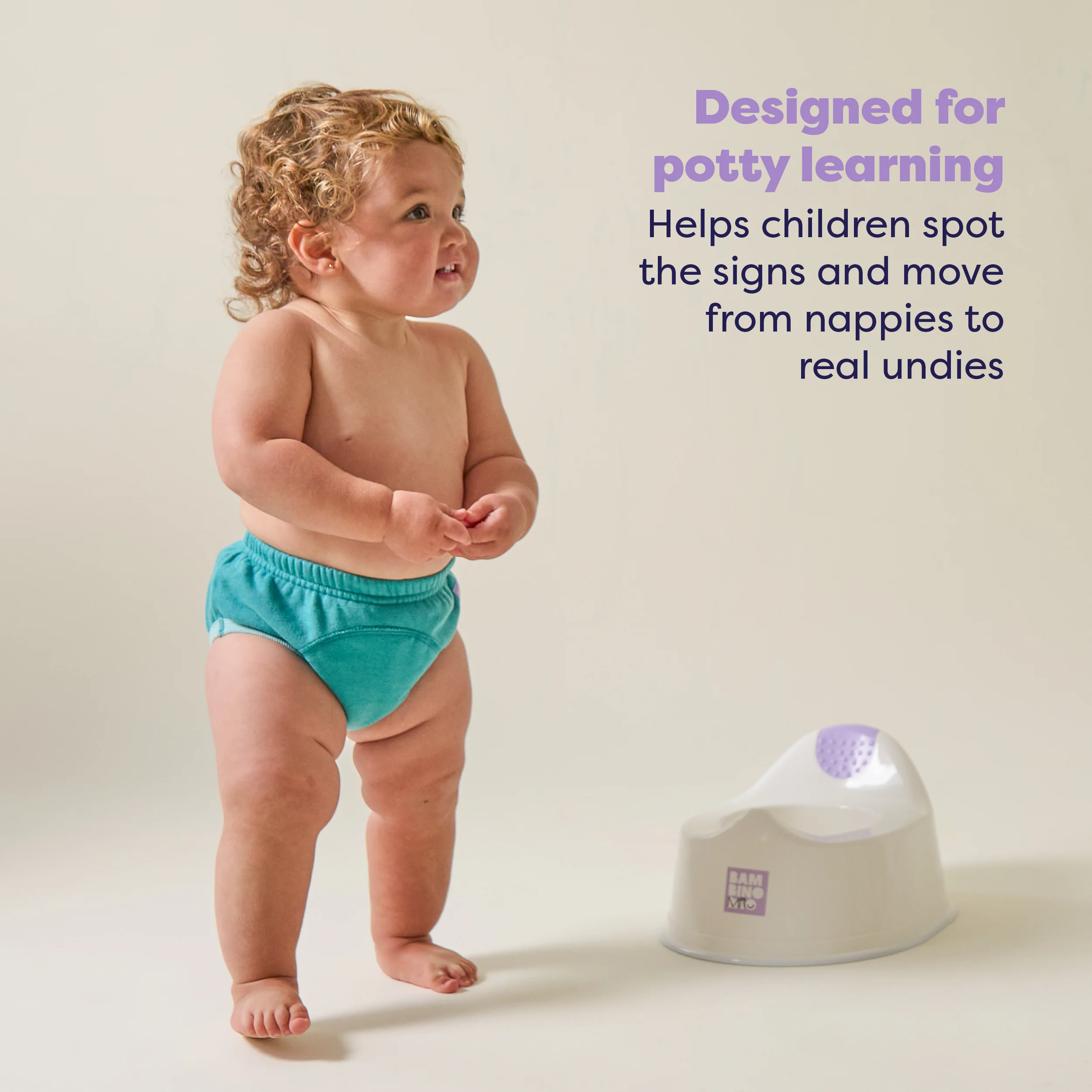 NEW: 3 Pack Reusable Potty Training Pants in Blue - Elite Design - Image 3