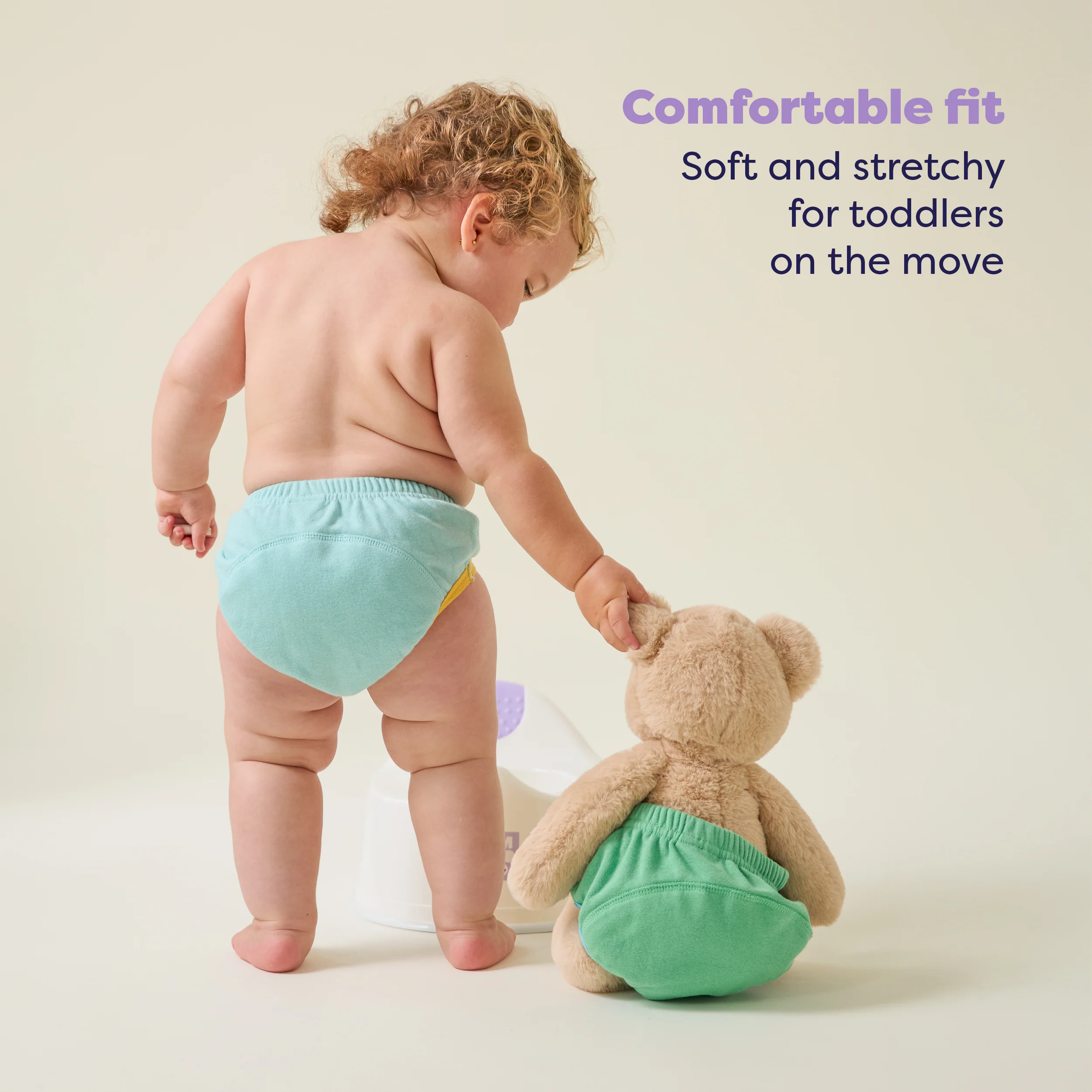NEW: Reusable Potty Training Pants in Aqua - Elite Design - Image 5