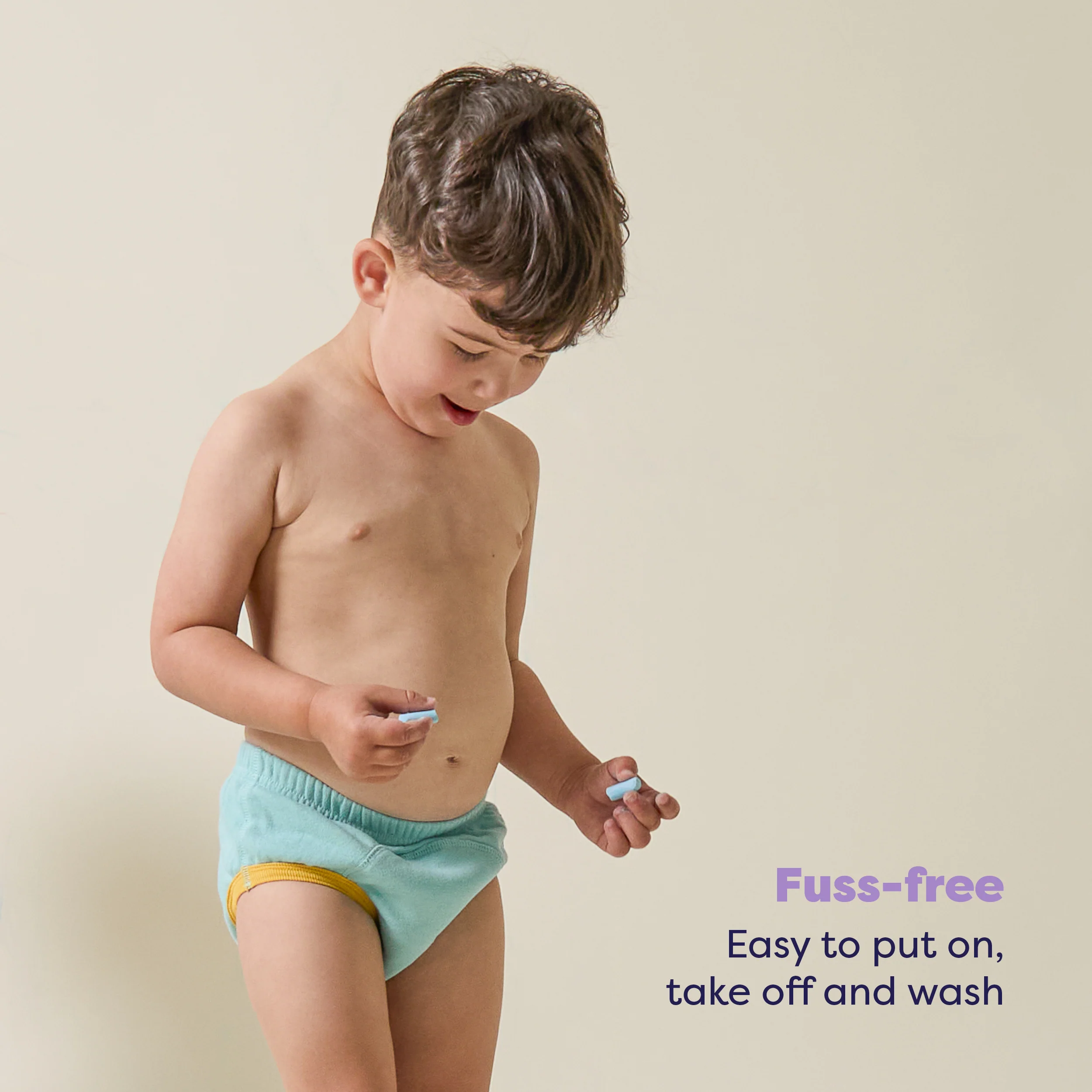 NEW: Reusable Potty Training Pants in Aqua - Elite Design - Image 6