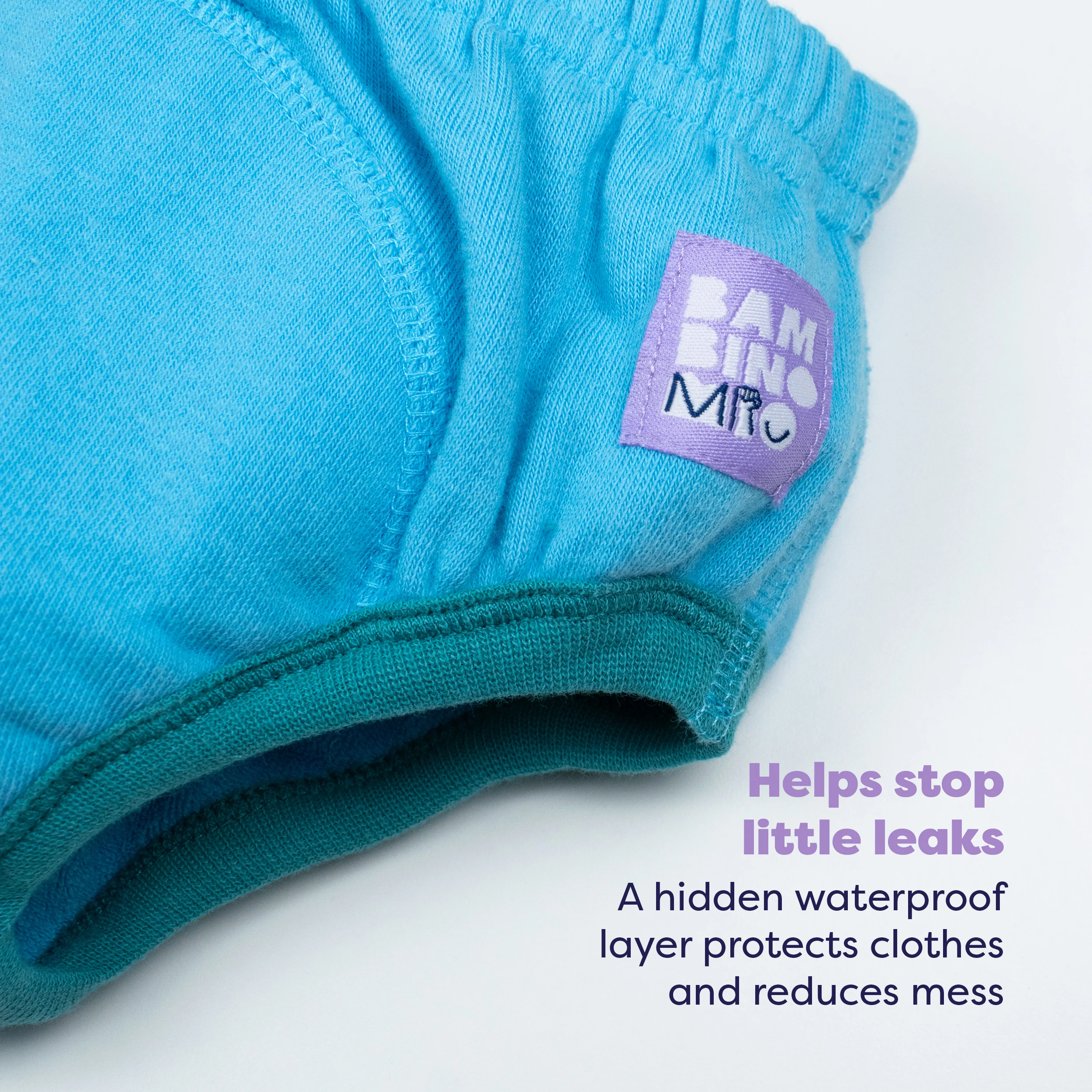 NEW: Reusable Potty Training Pants in Blue - Elite Design - Image 4