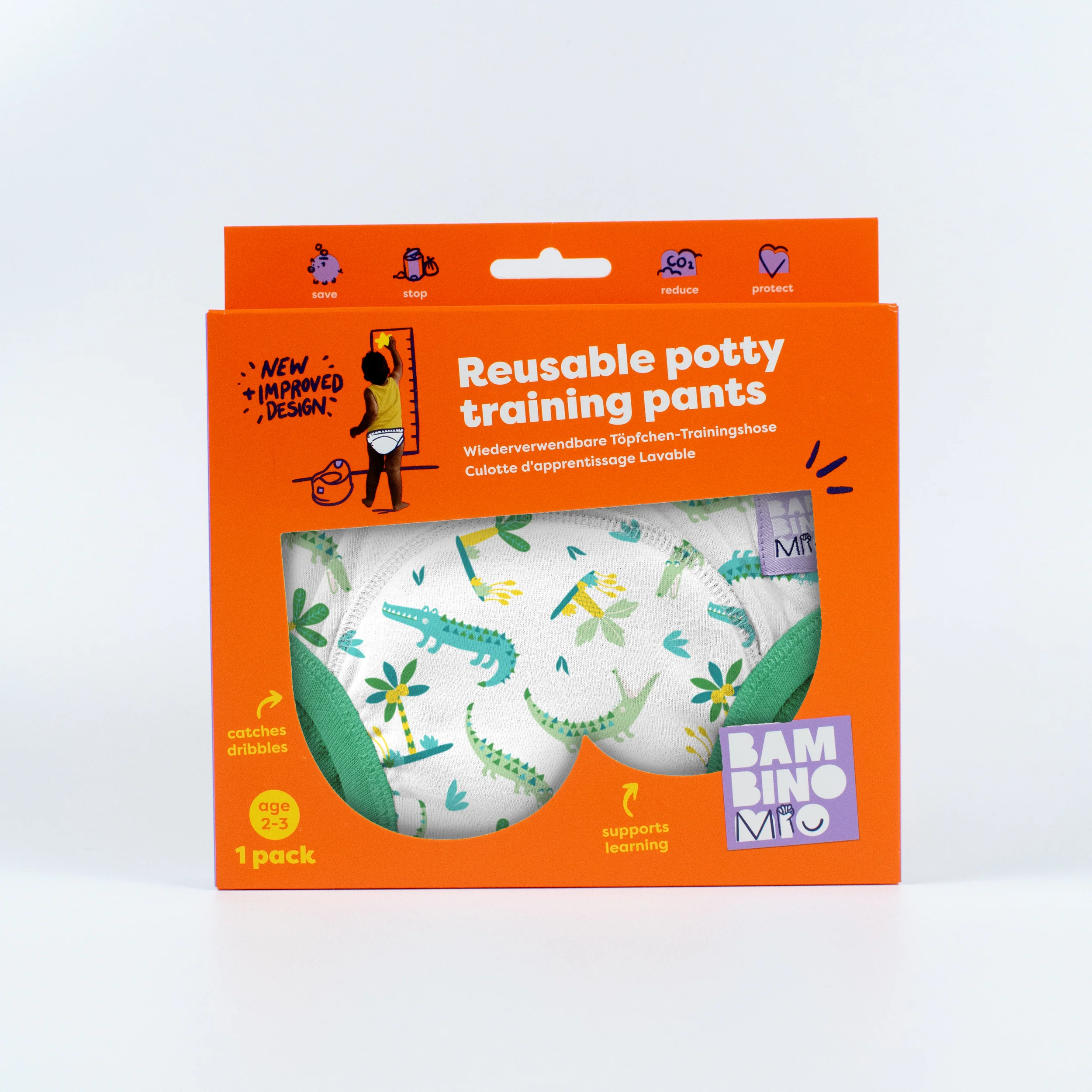 NEW: Reusable Potty Training Pants in Crafty Crocs - Elite Design - Image 7