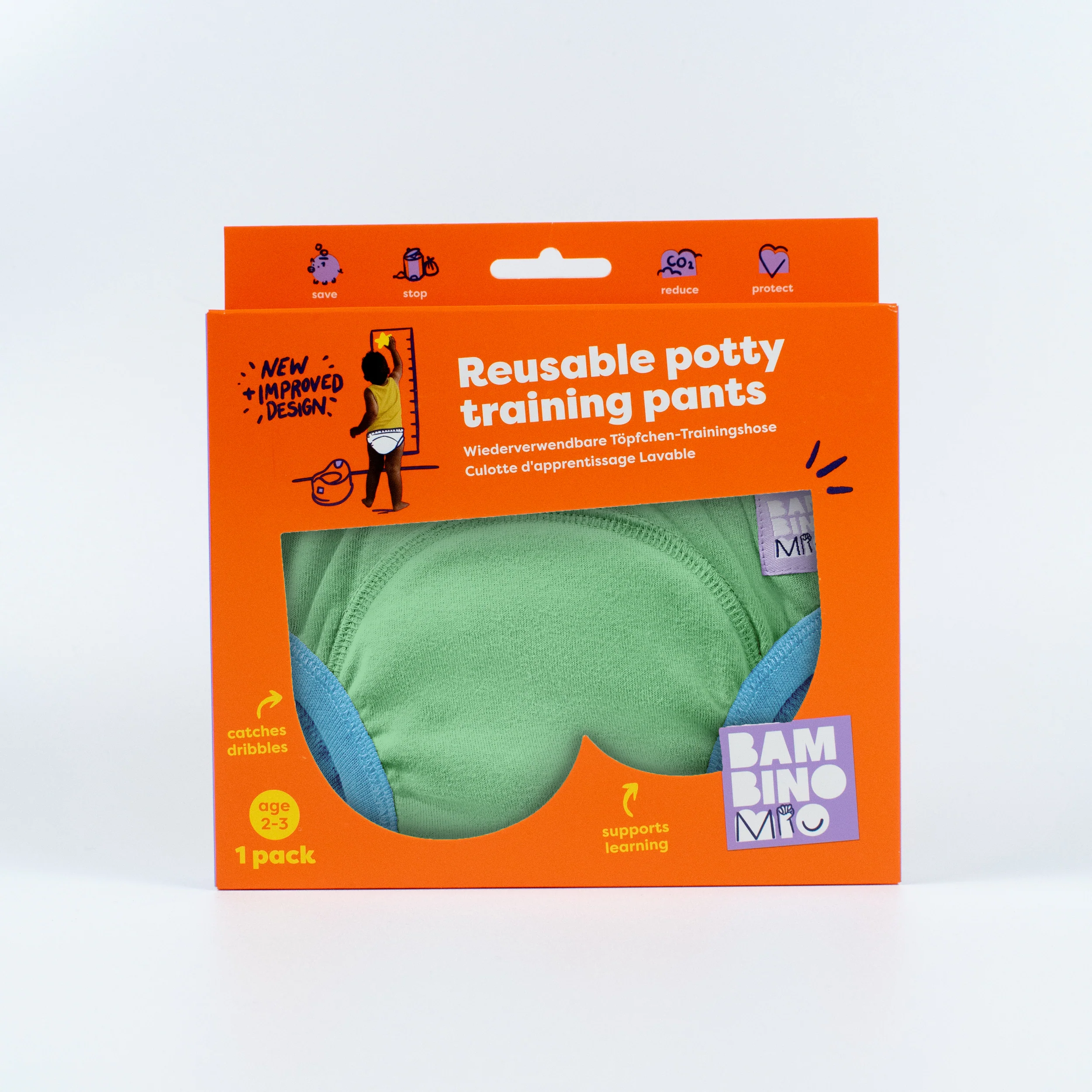 NEW: Reusable Potty Training Pants in Fern - Elite Design - Image 7