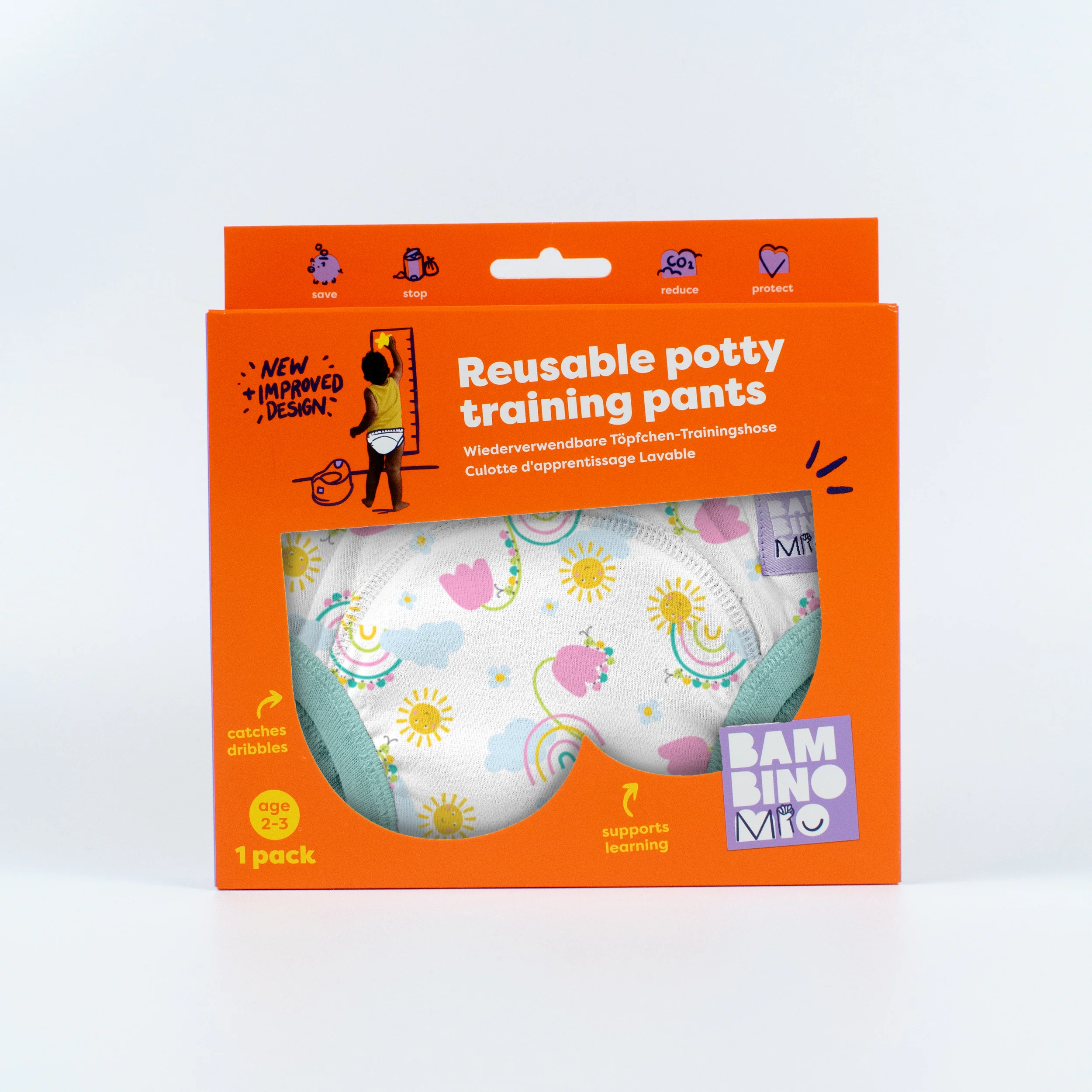 NEW: Reusable Potty Training Pants in Happy Days - Elite Design - Image 7