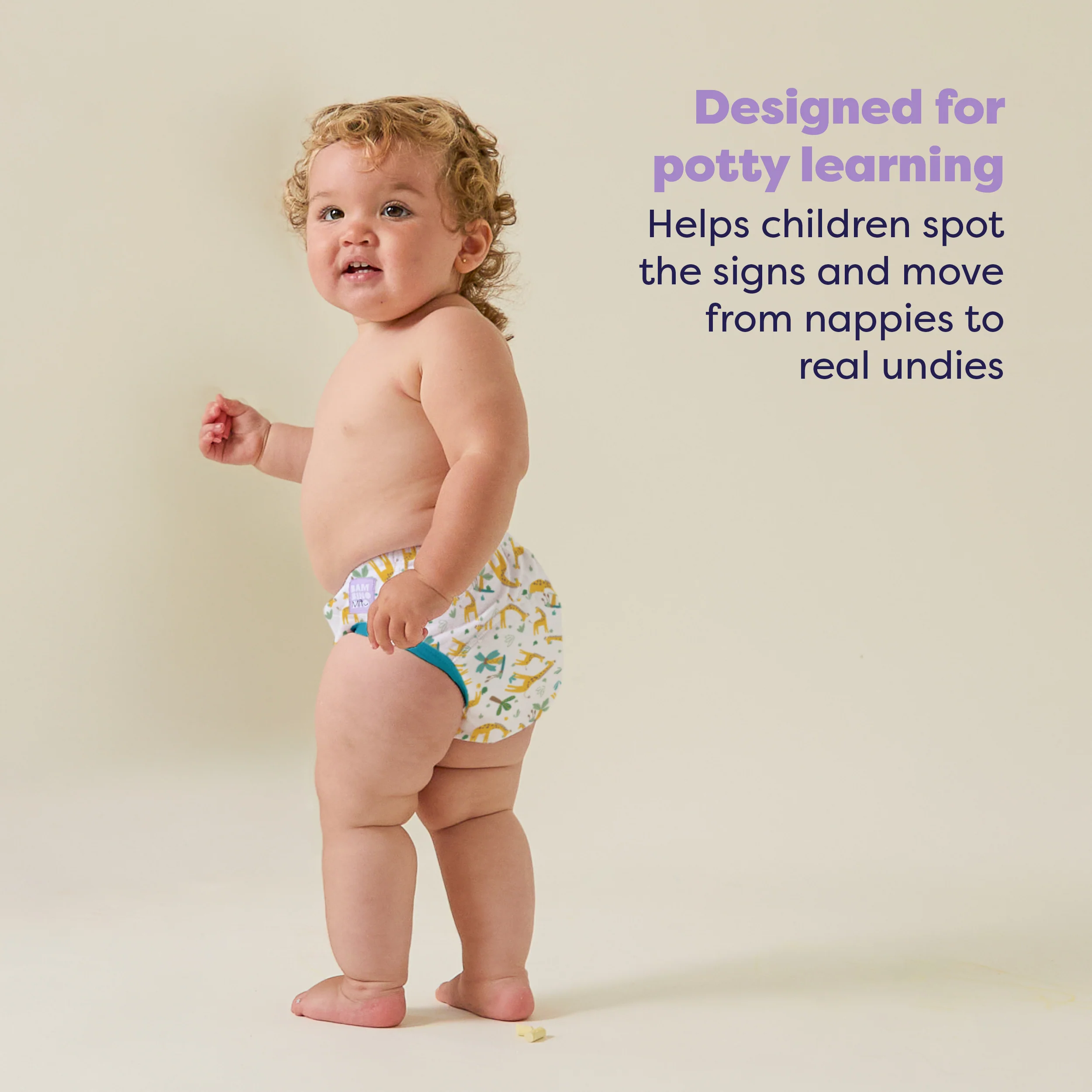 NEW: Reusable Potty Training Pants in Tall Tails - Elite Design - Image 3