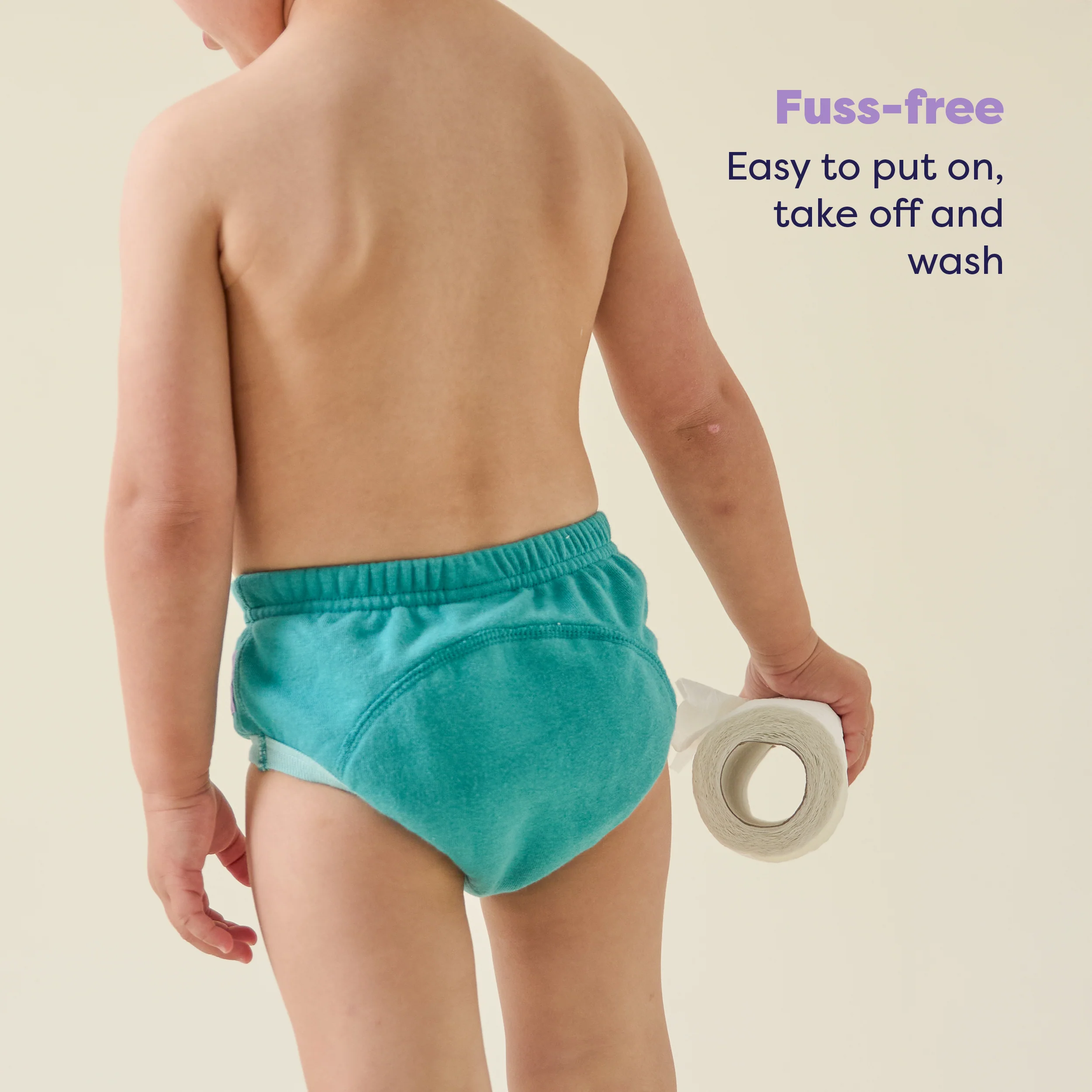 NEW: Reusable Potty Training Pants in Teal - Elite Design - Image 6