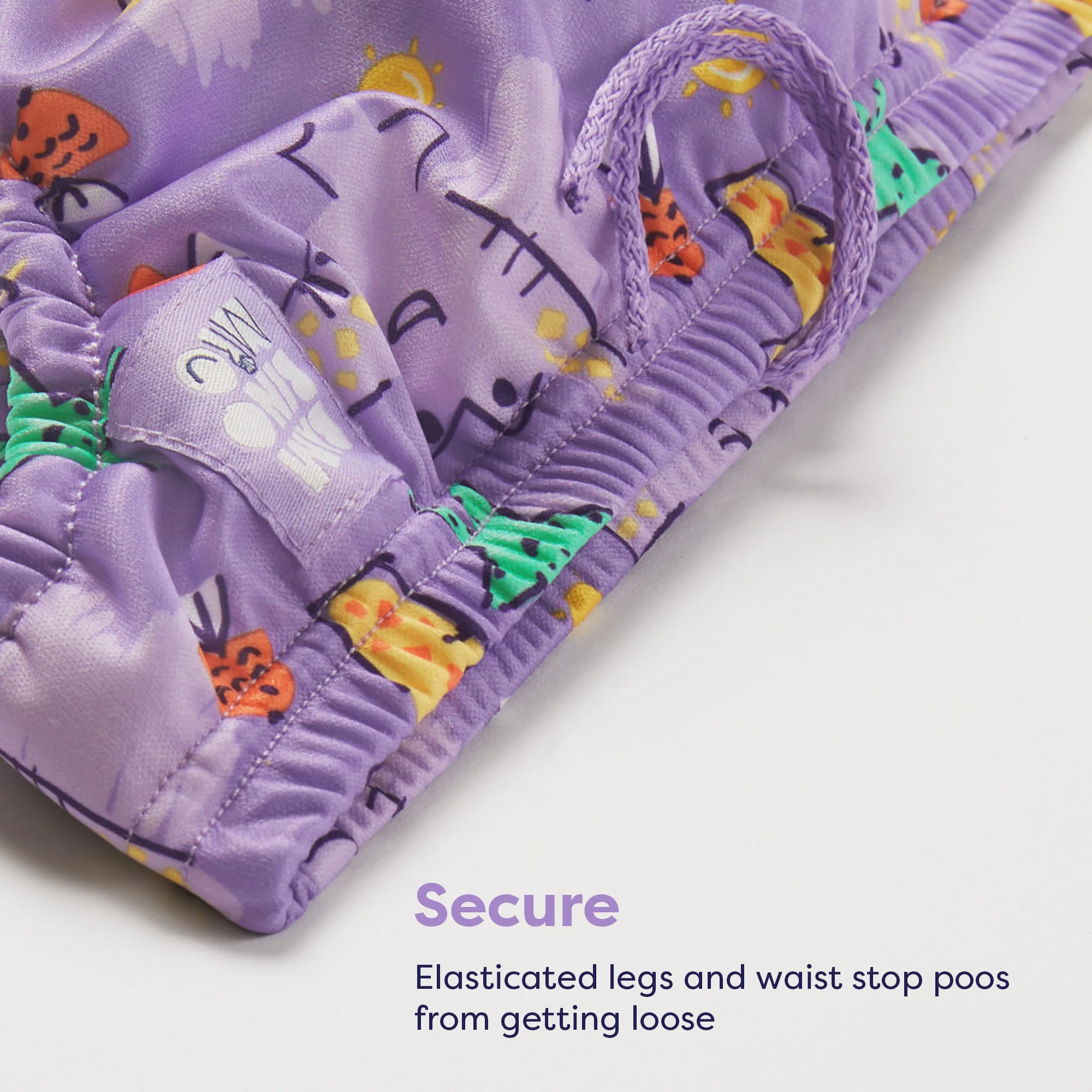 Reusable Swim Nappy 3 Pack in Sand Squad - Image 5