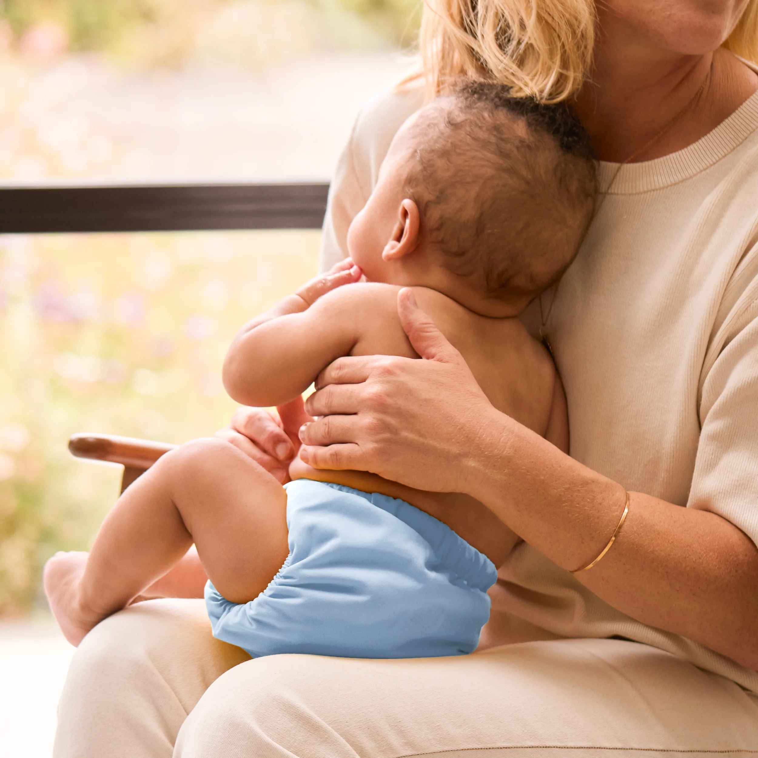 Revolutionary Reusable Nappy in Blue - Image 6