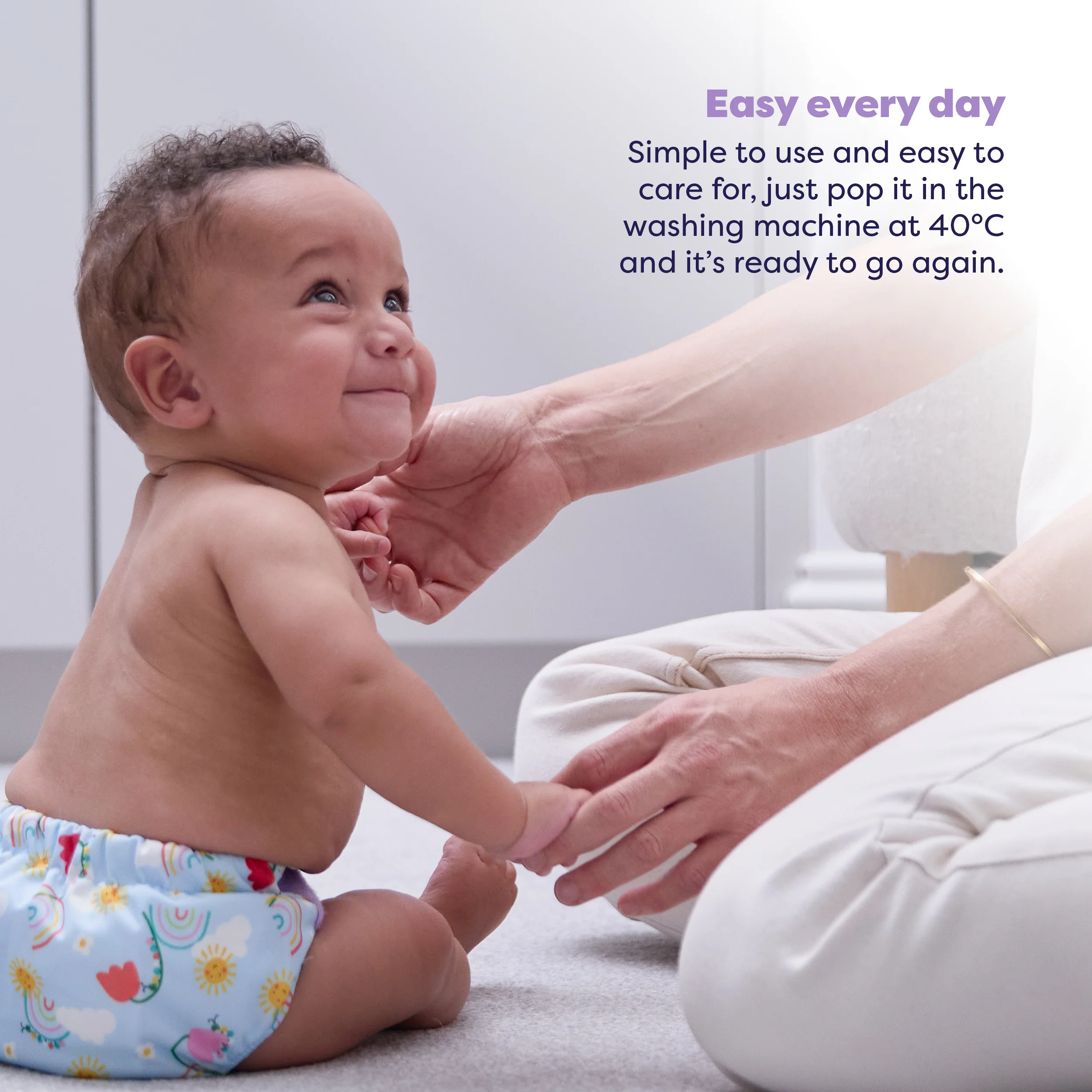 Revolutionary Reusable Nappy in Happy Days - Image 5