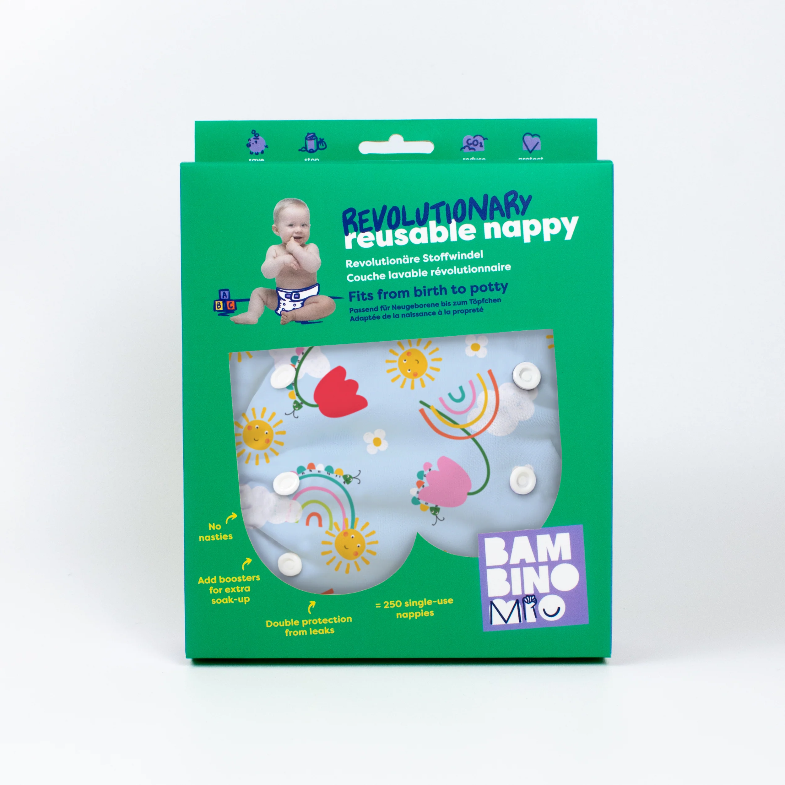 Revolutionary Reusable Nappy in Happy Days - Image 7