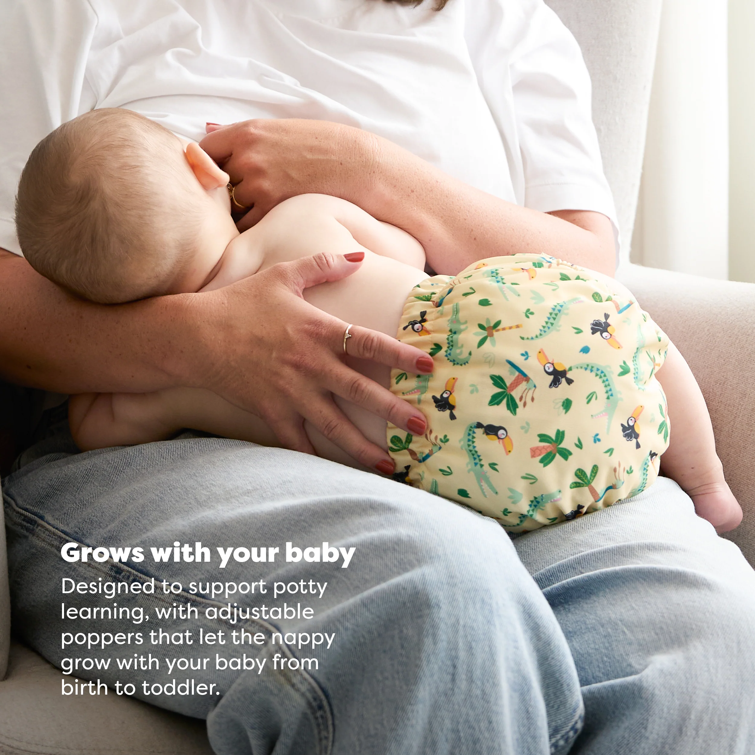 Revolutionary Reusable Nappy in River Rascals - Image 4