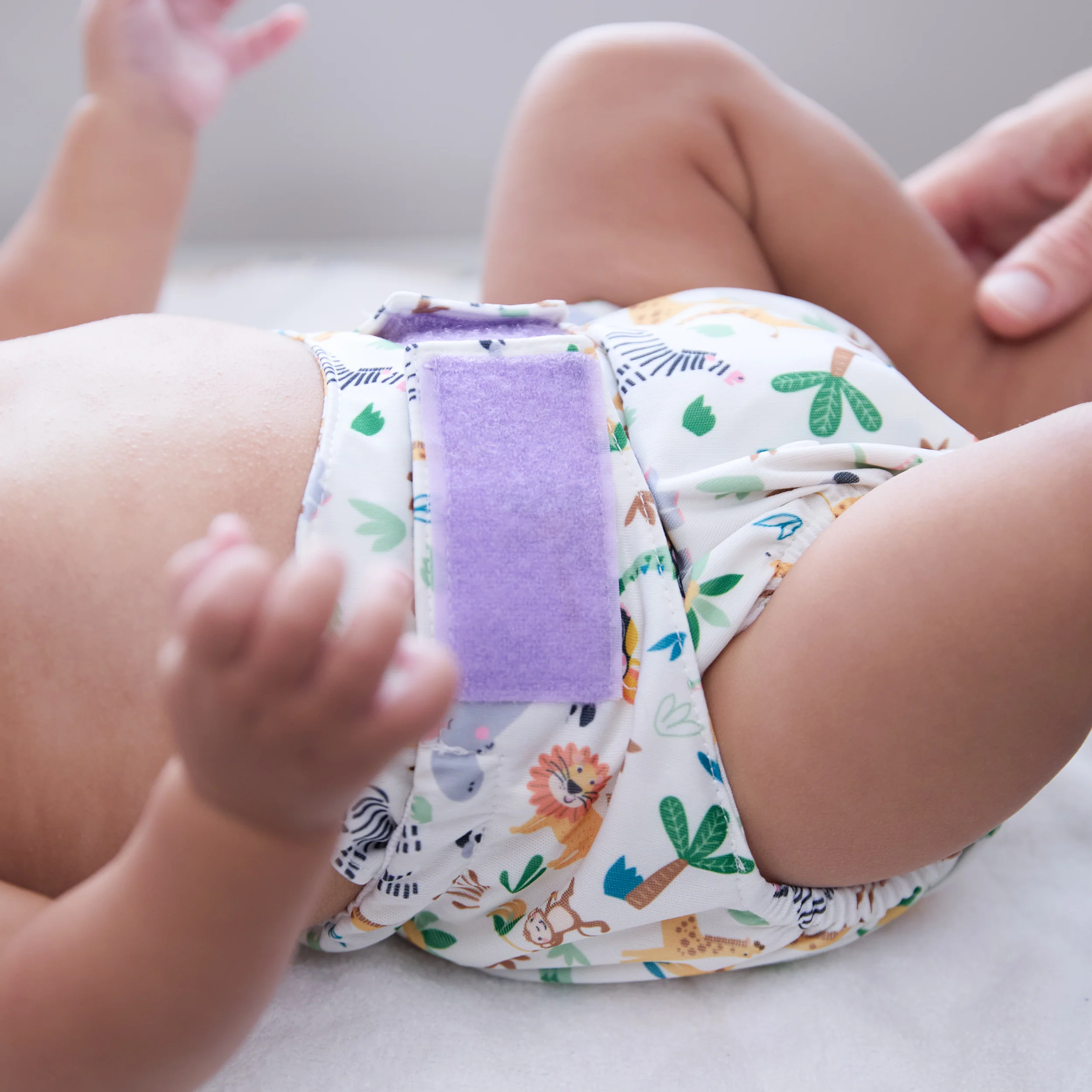 Revolutionary Reusable Nappy in Safari Squad - Image 6