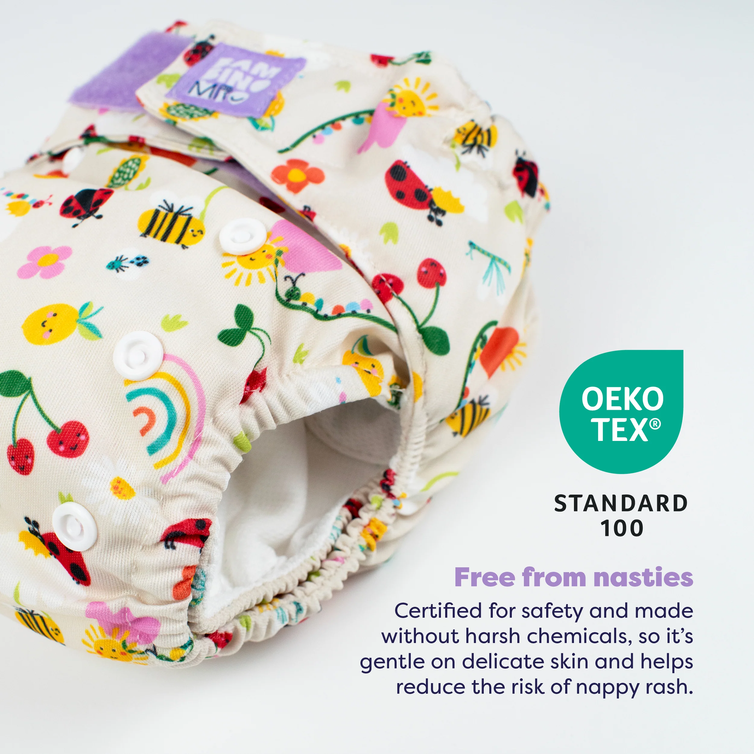 The Days-Out Reusable Nappy Bundle in Garden Party - Image 3