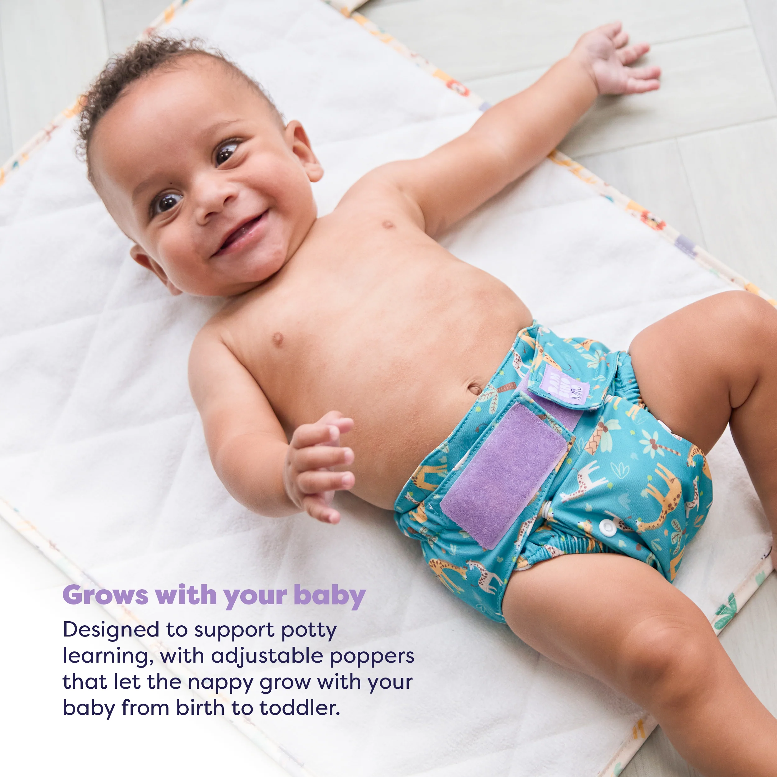 The Days-Out Reusable Nappy Bundle in Wild Life - Image 4