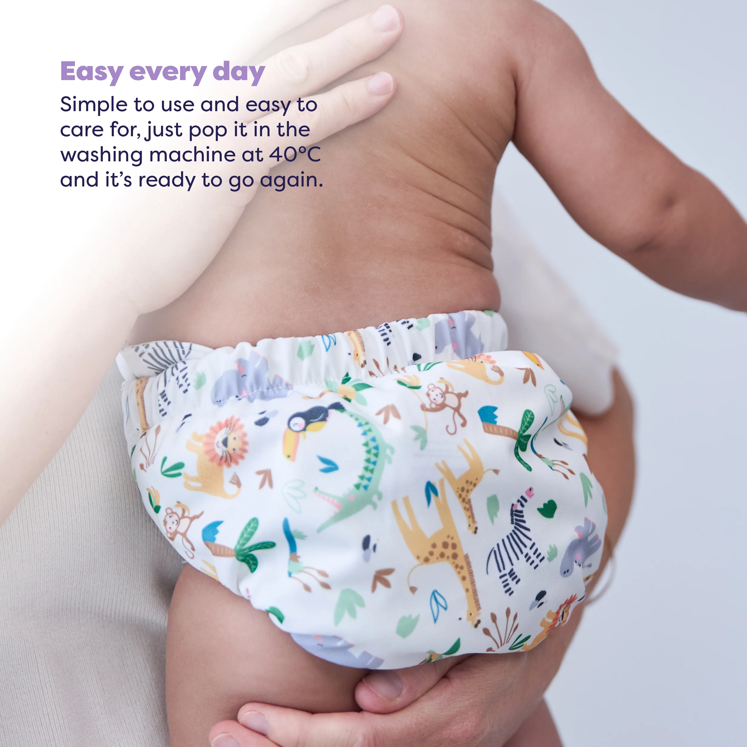 The Days-Out Reusable Nappy Bundle in Wild Life - Image 5