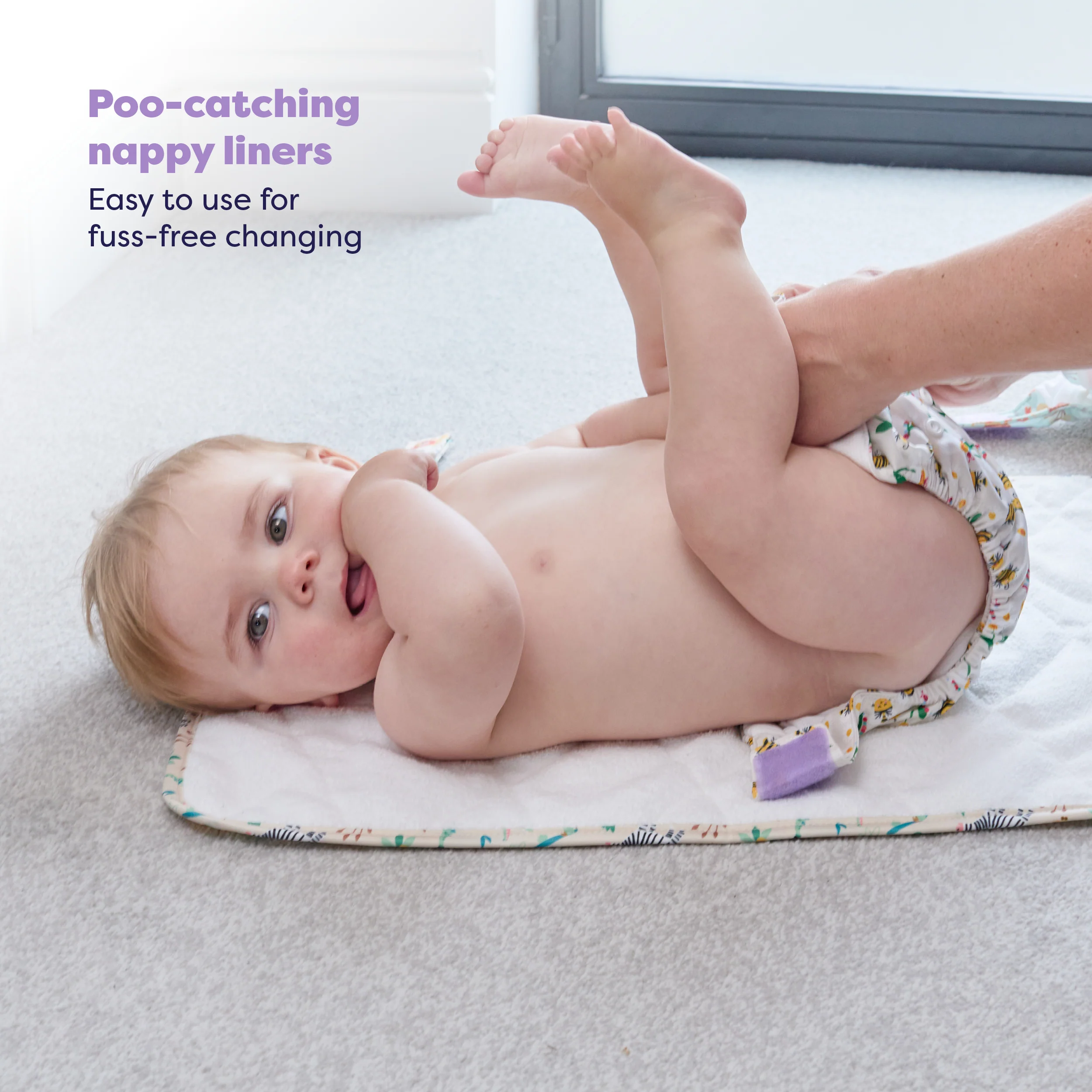 The Nighttime Reusable Nappy Bundle in Wild Life - Image 8