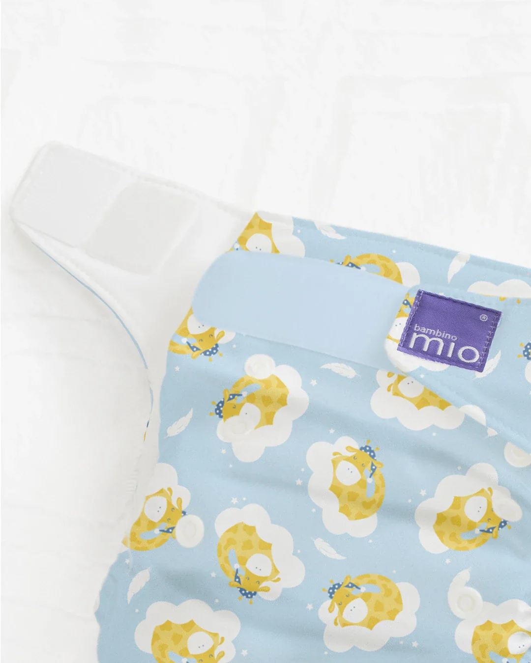 The Miosolo All-In-One 10 Nappy Bundle in White - Image 12